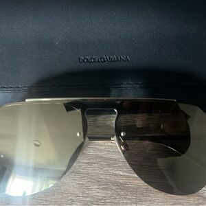 Dolce & Gabbana Gold Sunglasses